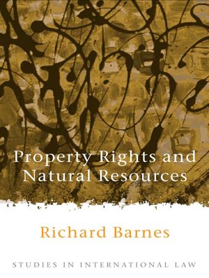 cover image of Property Rights and Natural Resources
